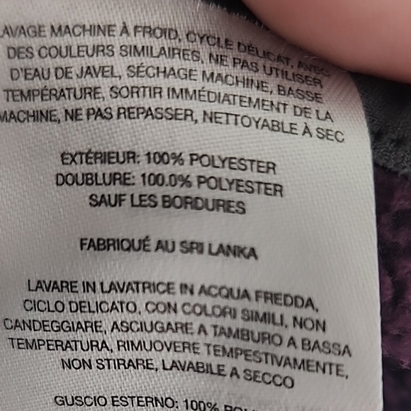 Columbia Sweater Womens Size XL Purple Pull Over - Picture 6 of 9